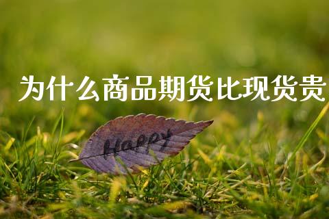 为什么商品期货比现货贵_https://www.gongyisiwang.com_广发期货手续费_第1张