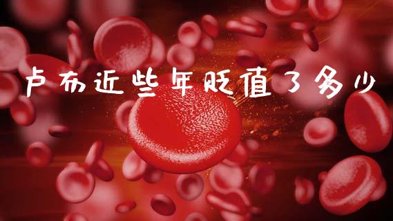 卢布近些年贬值了多少_https://www.gongyisiwang.com_股指期货交易手续费_第1张
