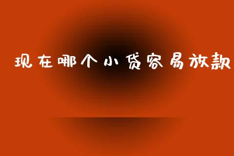 现在哪个小贷容易放款_https://www.gongyisiwang.com_股指期货_第1张