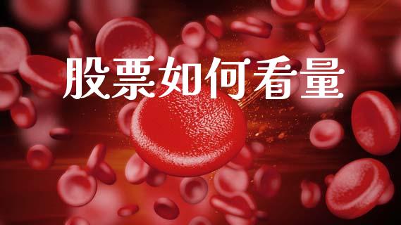 股票如何看量_https://www.gongyisiwang.com_股指期货交易手续费_第1张