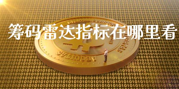 筹码雷达指标在哪里看_https://www.gongyisiwang.com_原油期货_第1张
