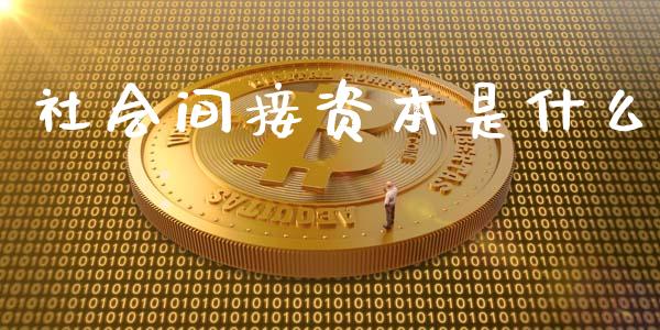 社会间接资本是什么_https://www.gongyisiwang.com_股指期货交易手续费_第1张