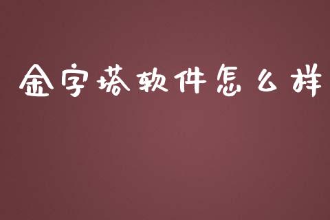 金字塔软件怎么样_https://www.gongyisiwang.com_原油期货_第1张