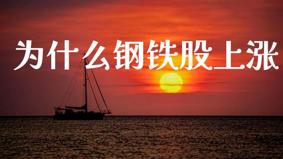 为什么钢铁股上涨_https://www.gongyisiwang.com_恒指期货_第1张