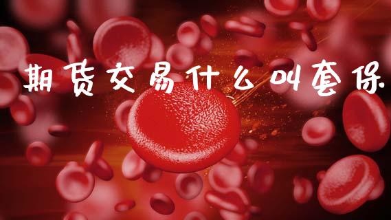 期货交易什么叫套保_https://www.gongyisiwang.com_原油期货_第1张