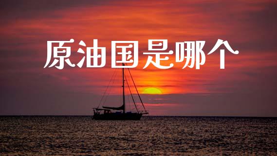 原油国是哪个_https://www.gongyisiwang.com_期货公司手续费排名_第1张
