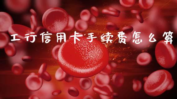 工行信用卡手续费怎么算_https://www.gongyisiwang.com_广发期货手续费_第1张