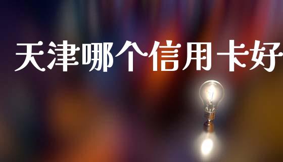 天津哪个信用卡好_https://www.gongyisiwang.com_股指期货交易手续费_第1张