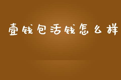 壹钱包活钱怎么样_https://www.gongyisiwang.com_焦炭期货手续费_第1张
