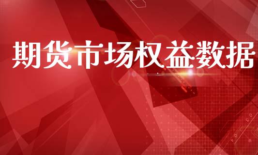 期货市场权益数据_https://www.gongyisiwang.com_焦炭期货手续费_第1张