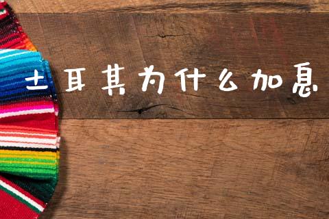 土耳其为什么加息_https://www.gongyisiwang.com_广发期货手续费_第1张
