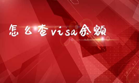 怎么查visa余额_https://www.gongyisiwang.com_道指_第1张