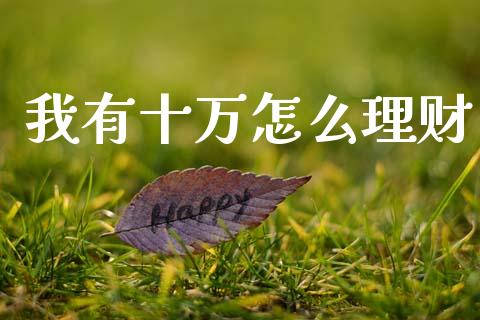 我有十万怎么理财_https://www.gongyisiwang.com_焦炭期货手续费_第1张