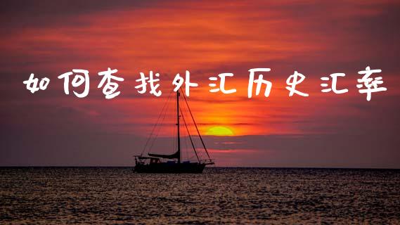 如何查找外汇历史汇率_https://www.gongyisiwang.com_股指期货交易手续费_第1张