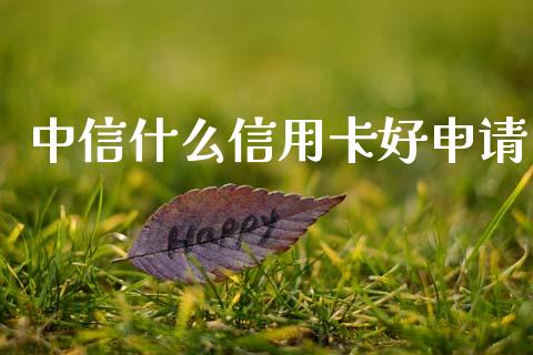 中信什么信用卡好申请_https://www.gongyisiwang.com_恒指期货_第1张