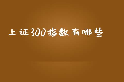 上证300指数有哪些_https://www.gongyisiwang.com_期货公司手续费排名_第1张