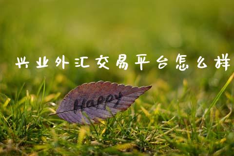 兴业外汇交易平台怎么样_https://www.gongyisiwang.com_恒指期货_第1张