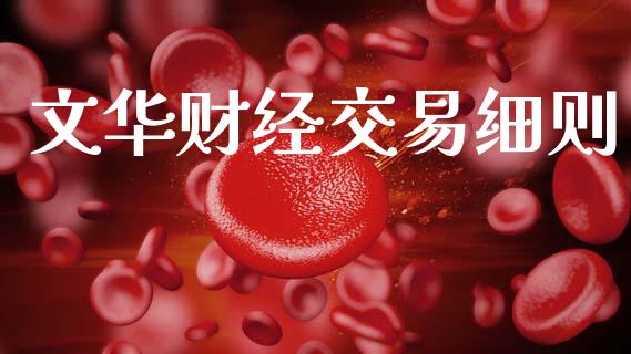 文华财经交易细则_https://www.gongyisiwang.com_股指期货_第1张