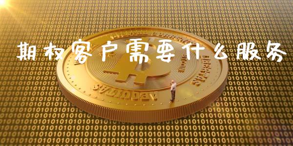 期权客户需要什么服务_https://www.gongyisiwang.com_恒指期货_第1张