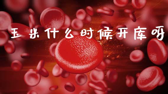 玉米什么时候开库呀_https://www.gongyisiwang.com_恒指期货_第1张