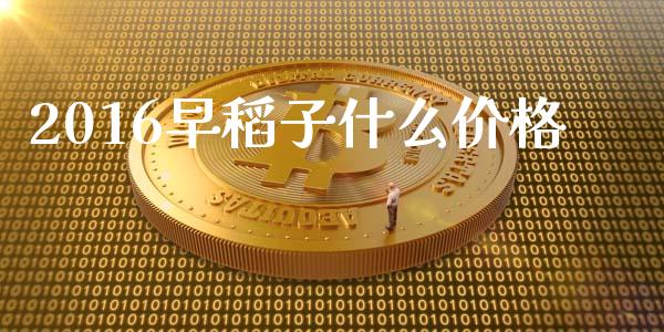 2016早稻子什么价格_https://www.gongyisiwang.com_恒指期货_第1张