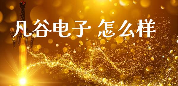 凡谷电子 怎么样_https://www.gongyisiwang.com_道指_第1张