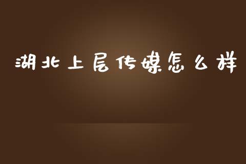 湖北上层传媒怎么样_https://www.gongyisiwang.com_原油期货_第1张