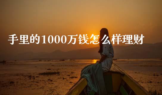 手里的1000万钱怎么样理财_https://www.gongyisiwang.com_股指期货交易手续费_第1张