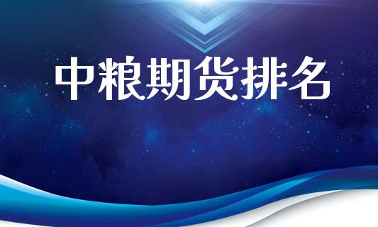 中粮期货排名_https://www.gongyisiwang.com_广发期货手续费_第1张