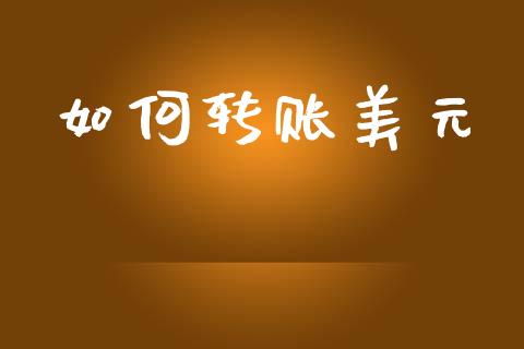 如何转账美元_https://www.gongyisiwang.com_股指期货_第1张