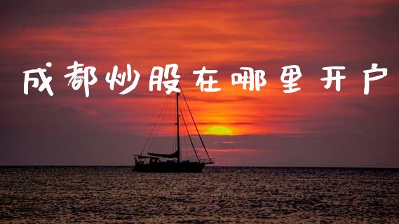 成都炒股在哪里开户_https://www.gongyisiwang.com_股指期货_第1张