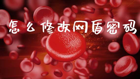 怎么修改网盾密码_https://www.gongyisiwang.com_期货公司手续费排名_第1张