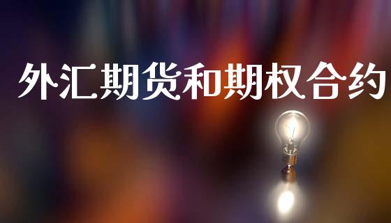 外汇期货和期权合约_https://www.gongyisiwang.com_股指期货交易手续费_第1张