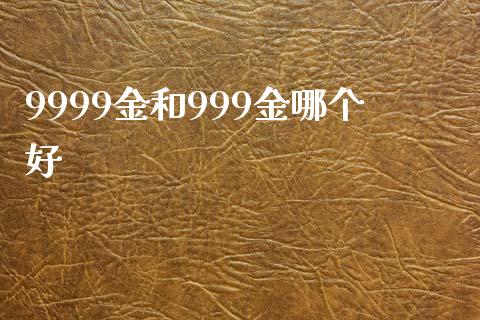 9999金和999金哪个好_https://www.gongyisiwang.com_道指_第1张