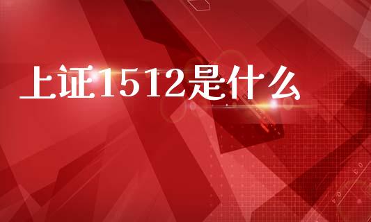上证1512是什么_https://www.gongyisiwang.com_恒指期货_第1张