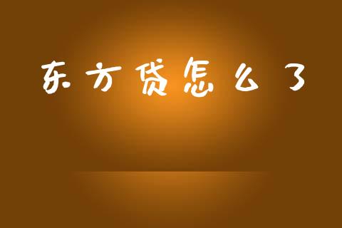 东方贷怎么了_https://www.gongyisiwang.com_道指_第1张