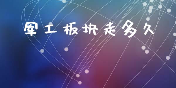 军工板块走多久_https://www.gongyisiwang.com_焦炭期货手续费_第1张