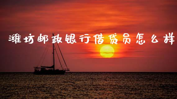 潍坊邮政银行借贷员怎么样_https://www.gongyisiwang.com_焦炭期货手续费_第1张