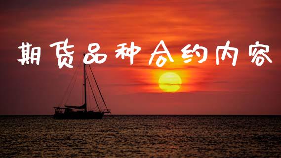 期货品种合约内容_https://www.gongyisiwang.com_恒指期货_第1张