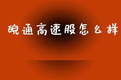 皖通高速股怎么样_https://www.gongyisiwang.com_股指期货_第1张