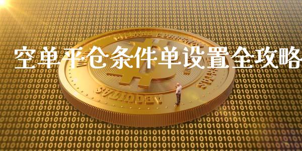 空单平仓条件单设置全攻略_https://www.gongyisiwang.com_广发期货手续费_第1张