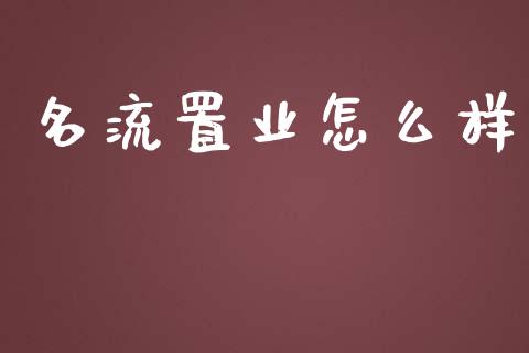 名流置业怎么样_https://www.gongyisiwang.com_焦炭期货手续费_第1张