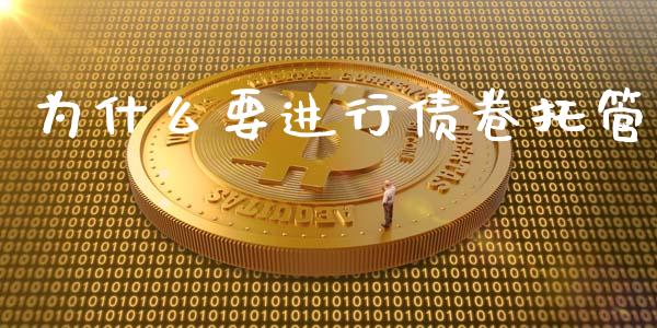 为什么要进行债卷托管_https://www.gongyisiwang.com_道指_第1张