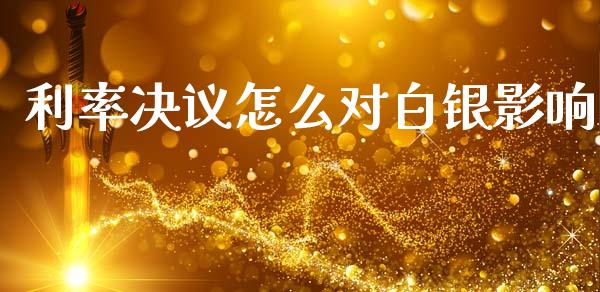 利率决议怎么对白银影响_https://www.gongyisiwang.com_广发期货手续费_第1张