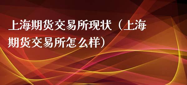 上海期货交易所现状（上海期货交易所怎么样）_https://www.gongyisiwang.com_股指期货_第1张
