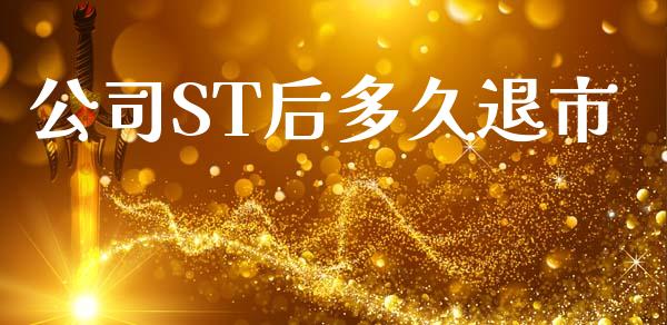 公司ST后多久退市_https://www.gongyisiwang.com_道指_第1张