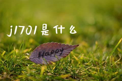j1701是什么_https://www.gongyisiwang.com_股指期货交易手续费_第1张