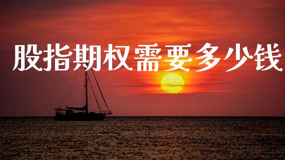 股指期权需要多少钱_https://www.gongyisiwang.com_期货公司手续费排名_第1张