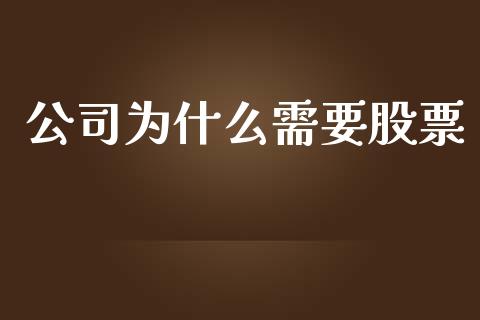 公司为什么需要股票_https://www.gongyisiwang.com_期货公司手续费排名_第1张