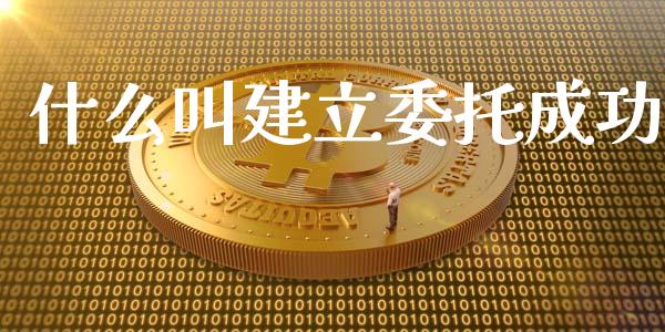什么叫建立委托成功_https://www.gongyisiwang.com_股指期货_第1张